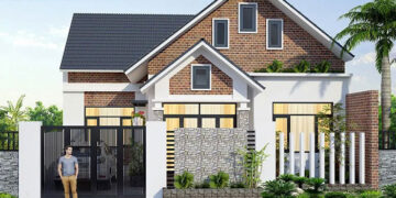 Có nên sử dụng gạch ốp tường mặt tiền không?