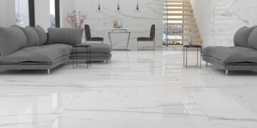 Mẫu gạch ốp tường 30×60 màu trắng đẹp tinh khôi