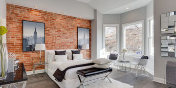 Có nên dùng gạch ốp tường phòng ngủ không?