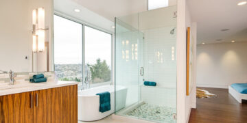 Mẫu gạch sỏi lát nền nhà tắm được nhiều người ưa chuộng