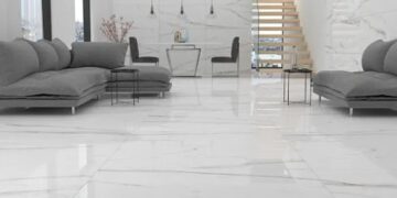 Gạch ốp tường màu trắng thì nên chọn nội thất màu gì phù hợp?