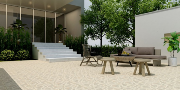 Gạch lát sân Đồng Tâm 40×40 gạch chuyên dụng cho sân vườn